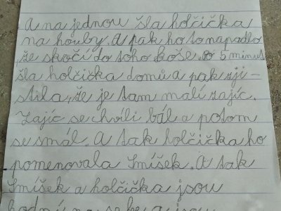 Píšeme....