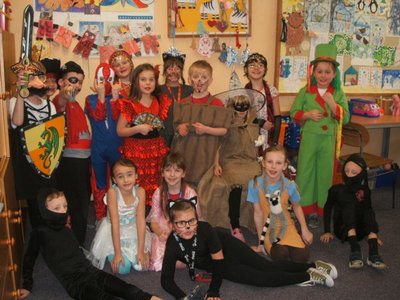 Maškarní karneval v ŠD - 28.2.2013