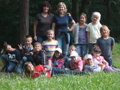 Výlet ŠD k mochomůrce - 27.06. 2011