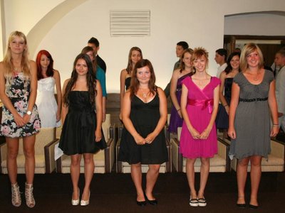 Rozloučení s 9AB na MěÚ Zdice (30.6. 2011)
