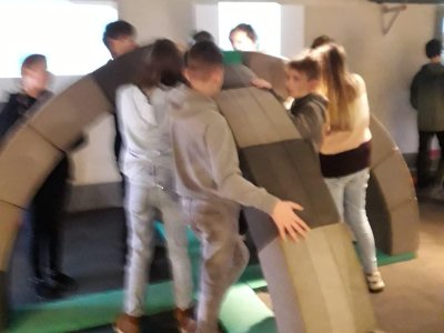 stavíme klenbu a doprostřed klenák