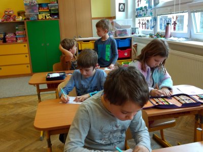 Masopust a přání k Valentýnu v 2.oddělení