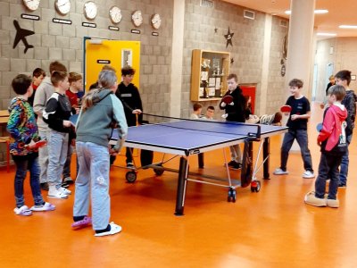 Stolní tenis o přestávkách :-)