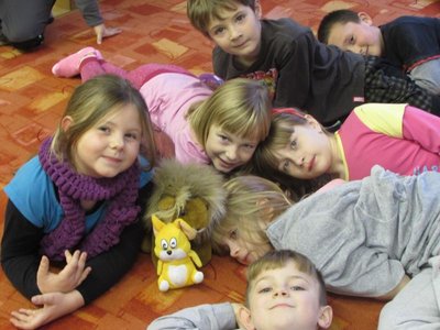 Čtenářská dílna  " Lev a myš"  2.12.2014