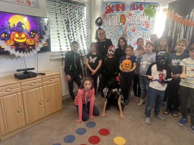 Halloween párty ve školním klubu 30.10.2025