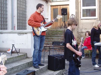 Vystoupení školní kapely - 30.11.2009
