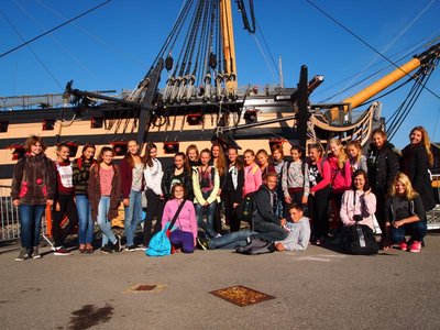 Portsmouth, loď HMS Victory admirála Nelsona 1