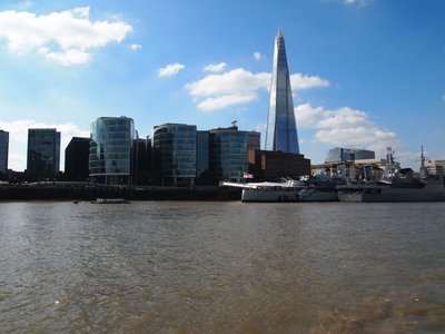 Londýn - the Shard - střep (nejvyšší budova v Evropě)