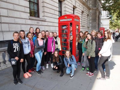 Londýn - zátiší s telefonní budkou