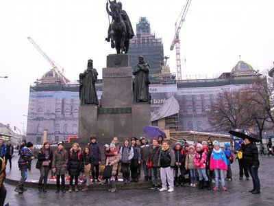 Návštěva vánoční Prahy, 4.B a 4.C ( 14.12.2016 )