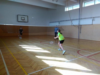 TURNAJ V BADMINTONU V TĚLOCVIČNĚ  1.STUPNĚ