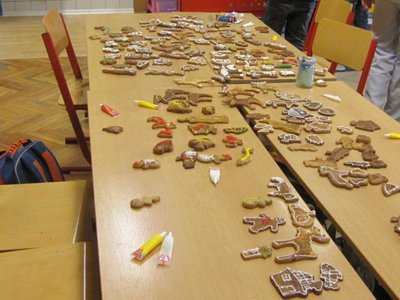 Pečení vánočních perníčků ve škole - 22.11.2012