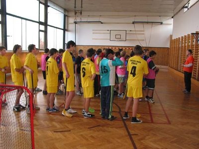Florbalový turnaj v Hořovicích - 10.11.2006