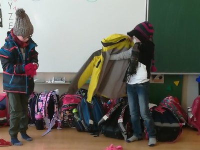 Celodružinový projekt " Barevný rok"- zima 2019