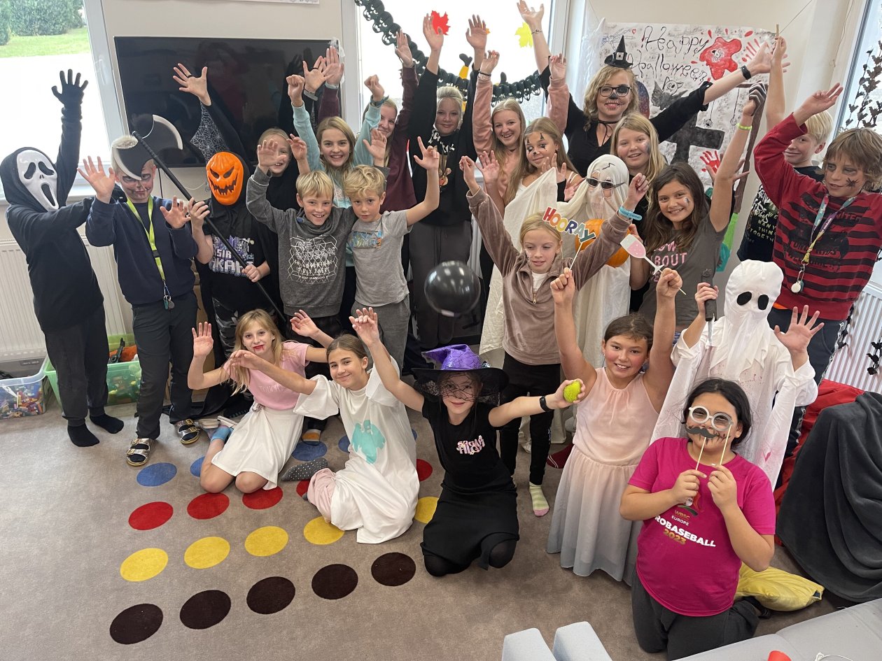 Halloween ve školním klubu 24.října 2023